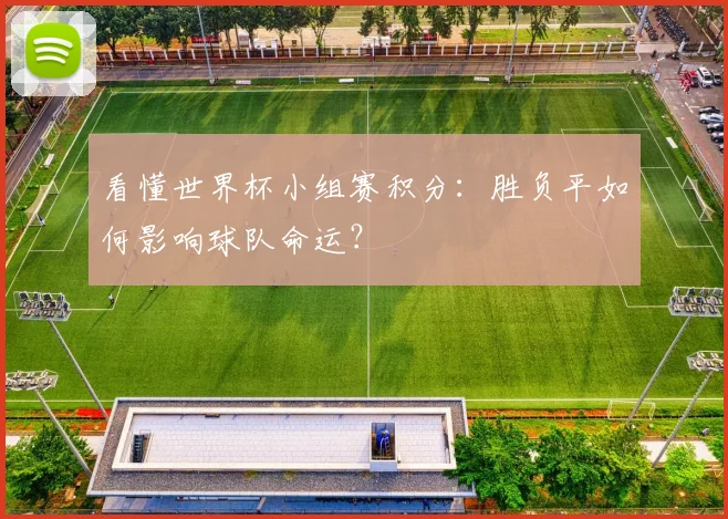 看懂世界杯小组赛积分:胜负平如何影响球队命运?